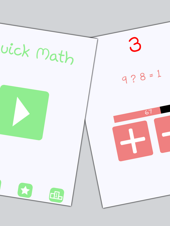 Screenshot #5 pour Quick Math - The free and simple super casual mathematical equation game
