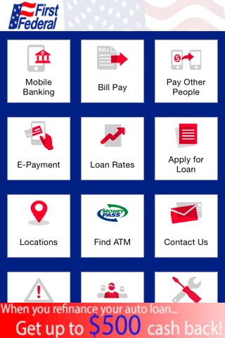 First Federal Credit Union screenshot 2