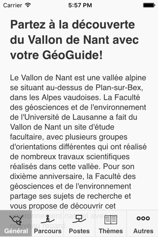 GéoGuide Nant screenshot 2