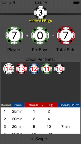 Poker Setup & Timer: Texas Hold'emのおすすめ画像3