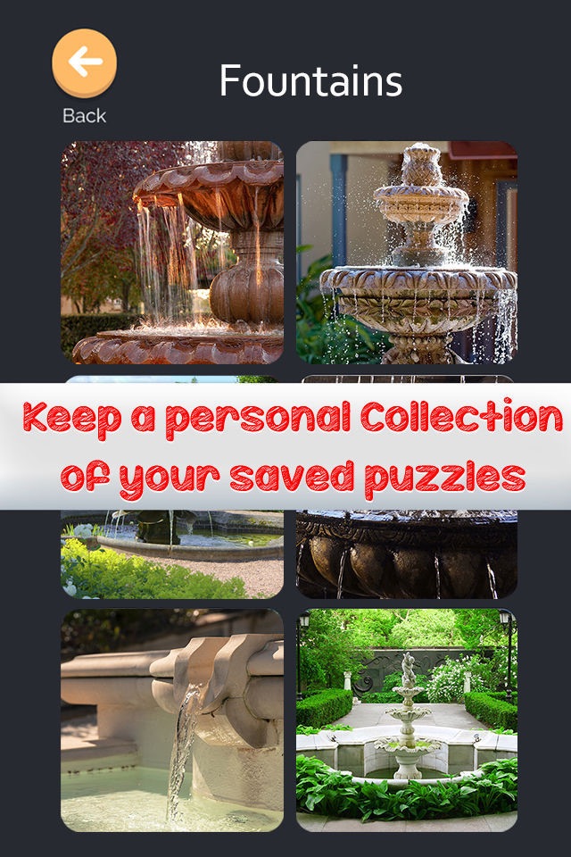 Landscape Garden Puzzles and Jigsaw - Amazing Packs Pro screenshot 3