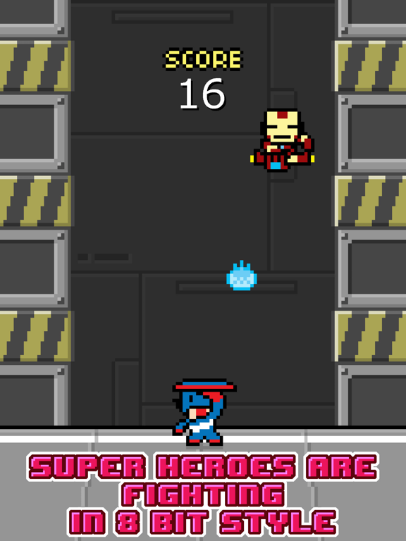 Screenshot #4 pour Iron vs Captain - Invincible Cartoon Heroes Fight The Wars Of Force