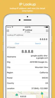 ip utility: track & share ip address iphone screenshot 2