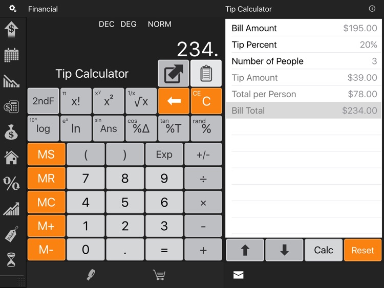 Financial Calculator HD