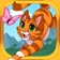 Sling a Kitty app icon - Games app for iPhone
