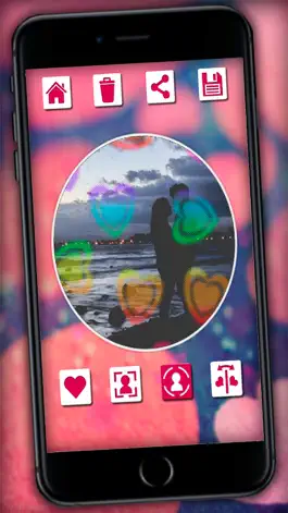 Game screenshot Фото редактор для вашего профиля с кадрами и любовных фильтров hack