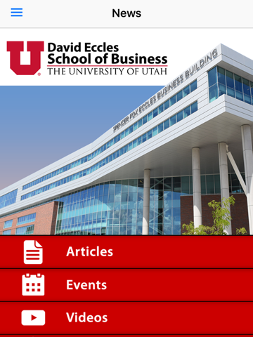 University of Utah David Eccles School of Business News