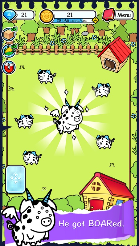 Pig Evolution - Tap Coins of the Piggies Mutant Tapper & Clicker Game screenshot 2