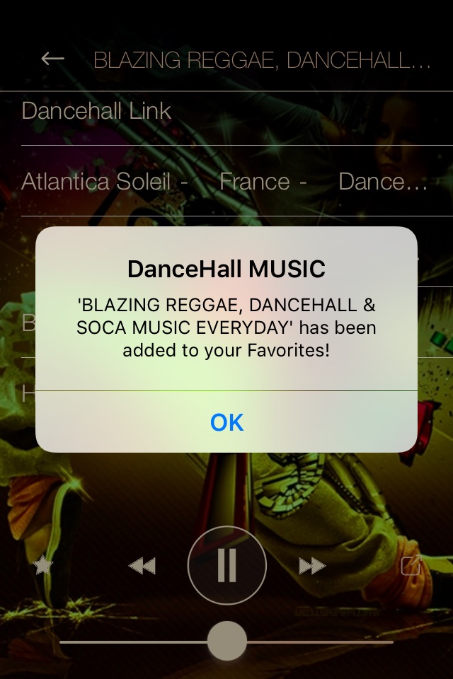 DanceHall MUSIC Online Radio screenshot 3