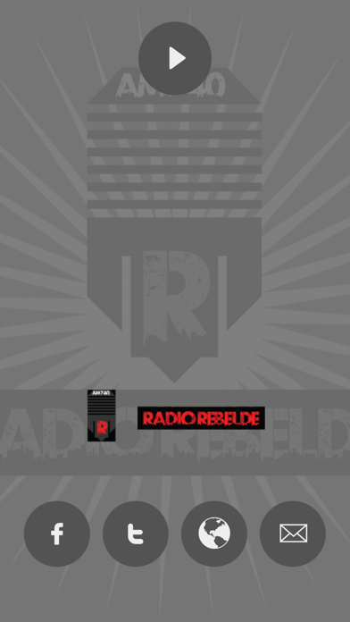 Radio Rebelde (Argentina) iPhone screenshot
