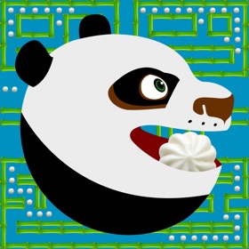 螢幕擷取畫面 (2) Pac Panda - kung fu man and monsters in 256 endless arcade maze