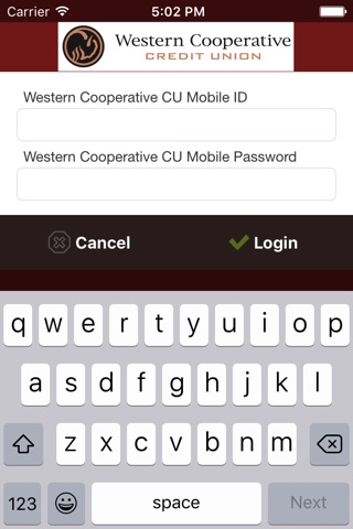 Western Cooperative CU screenshot 2