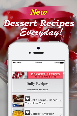 Dessert Recipes! screenshot 2