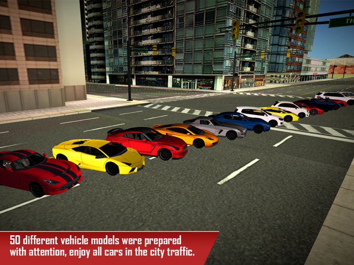 Traffic Car Driving - City