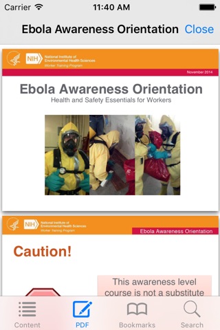 Ebola Education screenshot 4