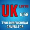 Lotto Winner for UK Lotto 6/59