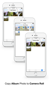 Photomigrate - Easily transfer photos & videos to camera roll screenshot