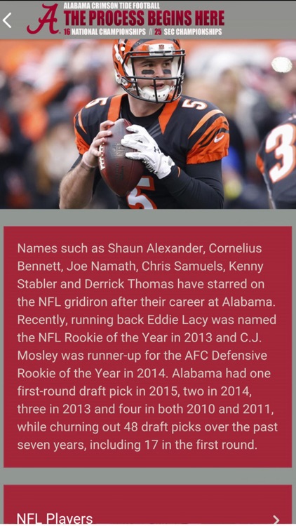 Alabama Football OFFICIAL App screenshot-3
