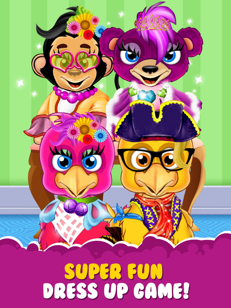Little Girl Pet Fashion HD! Dress-Up Spa & Salon screenshot 4
