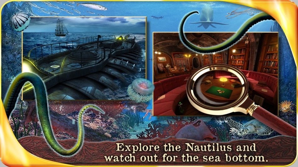 #2. 20 000 Leagues under the sea - Extended Edition - A Hidden Object Adventure (iOS) โดย: Microids
