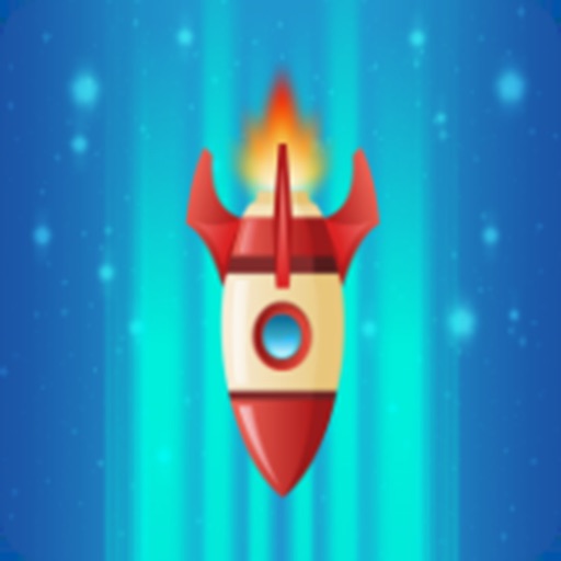 Rocket Free Fall Icon