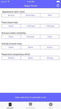 Apgar Score - Quickly test the health of a newborn baby iPhone image 1