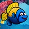 Splashy Orange 3D Fish Race - FREE - The Colorful Reef Water Dive Challenge