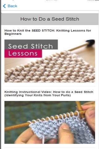 Learn How to Knit with Easy Knitting Instructions screenshot 3