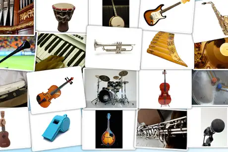 Musikinstrumente und Geräusche für kleine Kinder and Babys auf D