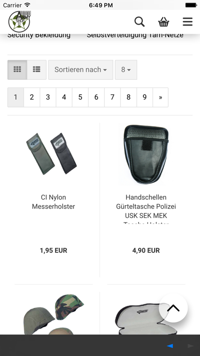 Screenshot #2 pour Army-Shop-BW