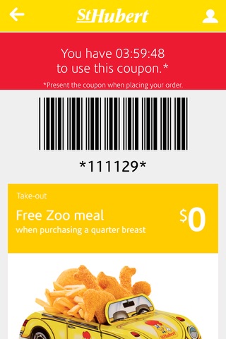 Coupons-rabais St-Hubert screenshot 3