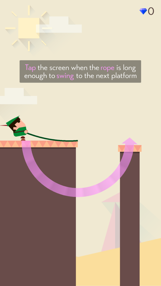 #2. Swing (iOS) 由: Ketchapp