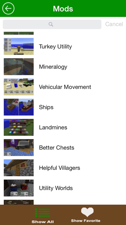 Mods for Minecraft Game