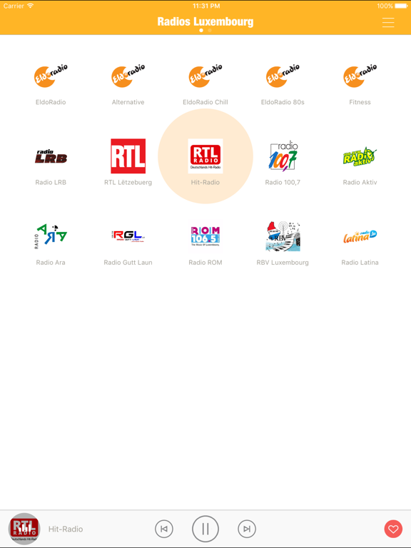 Screenshot #4 pour Radios Luxembourg FM (Luxemburg Live Stream Radio)