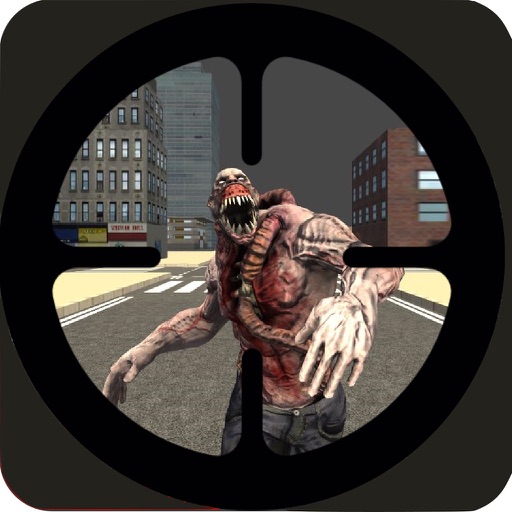 Zombie Kill Sniper Shot Apocalypse 3D: survive the night in the city of dark souls icon