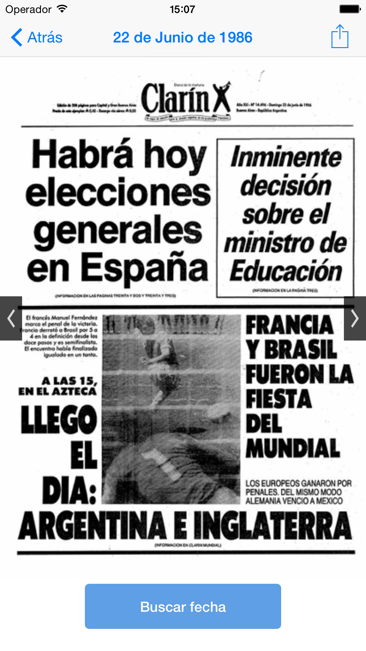 Tapas de Clarín