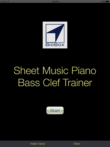Sheet Music Trainer Piano Bassのおすすめ画像1