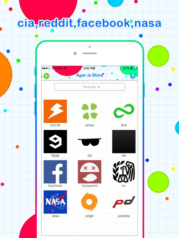 Screenshot #5 pour Skins for Agar.io !