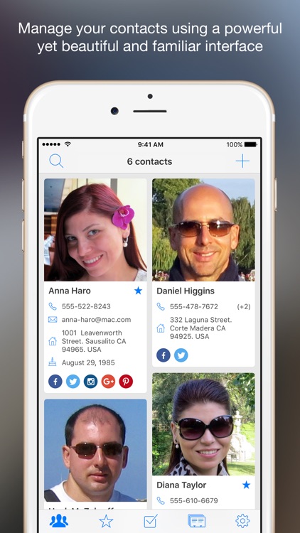 Contacts Board - Manage Your Contacts In Style