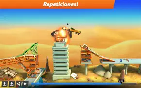 bridge constructor stunts iphone capturas de pantalla 4