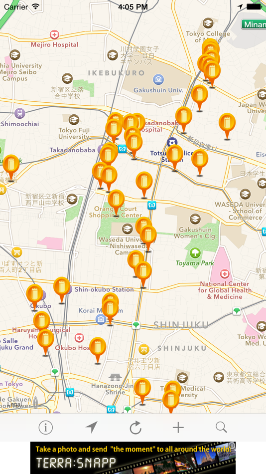 Cheap juice vending machine information sharing MAP - 1.3 - (iOS)