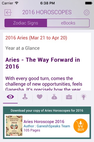 2016 Zodiac Horoscope screenshot 3