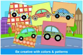 Game screenshot Cars Colorbook Free : Coloring book of super cars, ambulance, SUV, taxi and other vehicles for kids and preschoolers apk