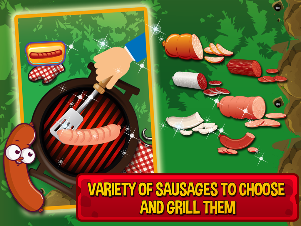 Hotdog Maker- Free fast food games for kids,girls & boys