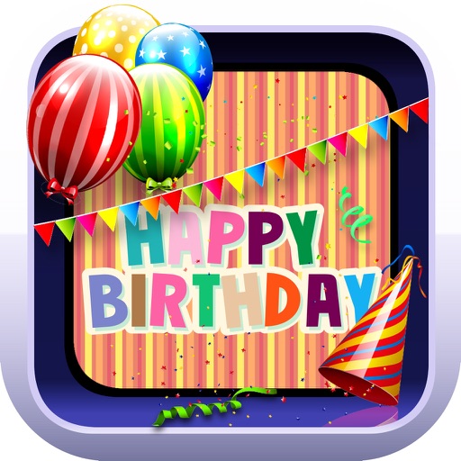 Happy Birthday Card Creator – Best Greeting e.Cards and Invitation.s Maker for your Bday Party iOS App