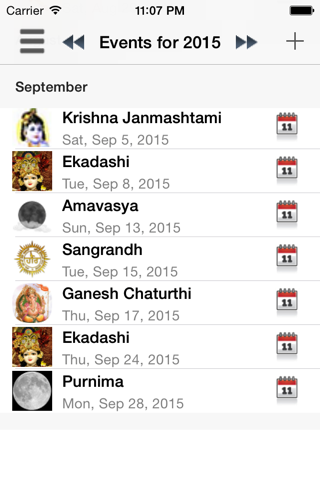 Desi Calendar screenshot 2