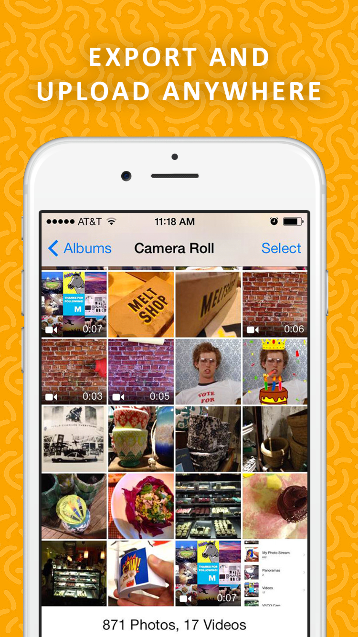 SelfieSnap: GIF Maker for Instagram, Vine, and Twitter screenshot 2