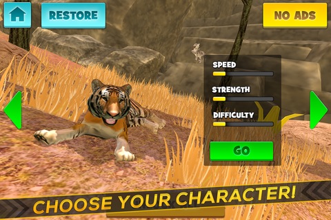Tiger World | Free Tigers Simulator Racing Game For Kids screenshot 4