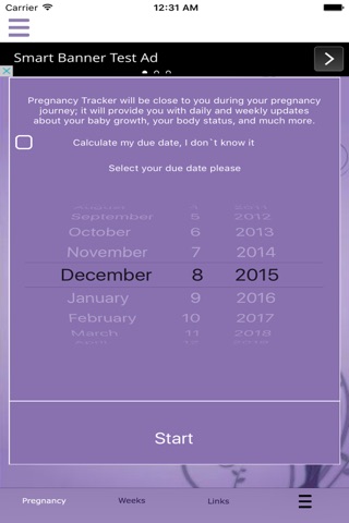 Pregnancy-tracker screenshot 2