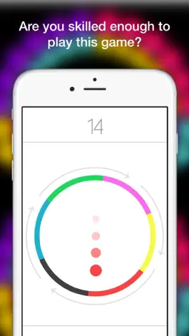 Game screenshot Dot Bounce In Circle- Free Endless Color Game Mode mod apk